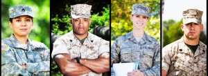 Image of Veterans from different branches of the military