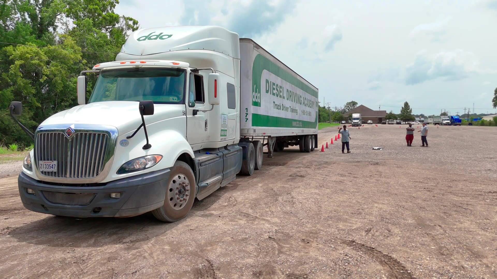 Screenshot of Diesel Driving Academy website