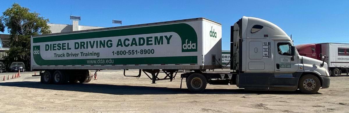 Image of DDA West Monroe truck driving school training truck